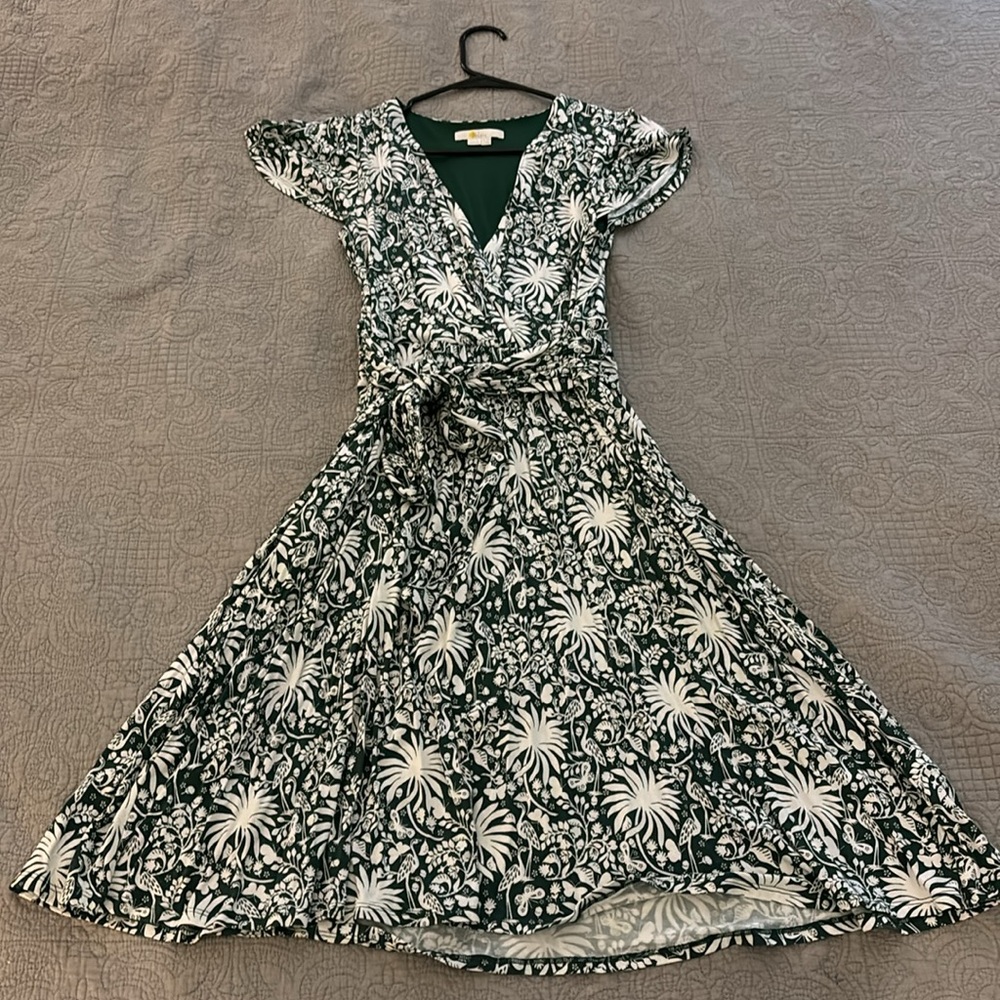 Boden Evangeline Jersey Wrap Dress, size 8R (US)